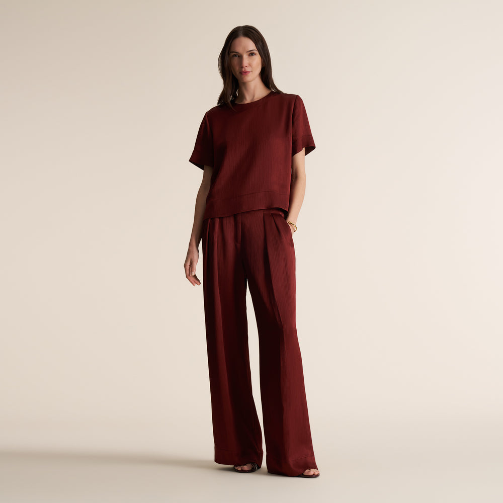 Annika Fancy Tee, Redwood, image 6 of 9