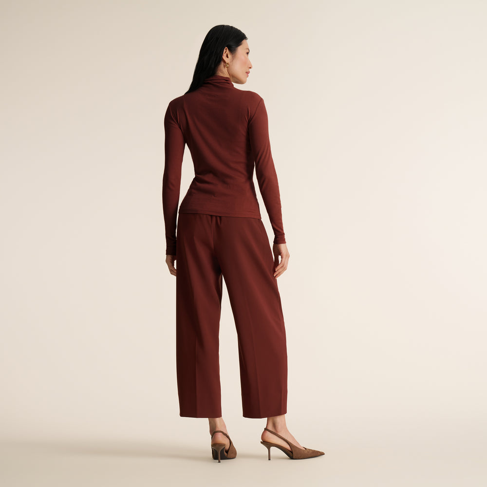 Axam Layering Turtleneck, Tuscan Red, image 3 of 4
