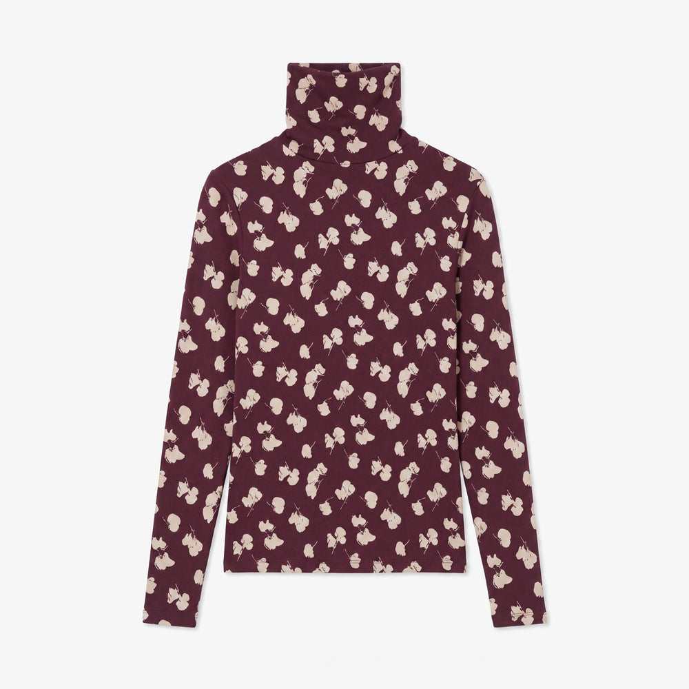 Axam Layering Turtleneck, Petal Print, image 6 of 7