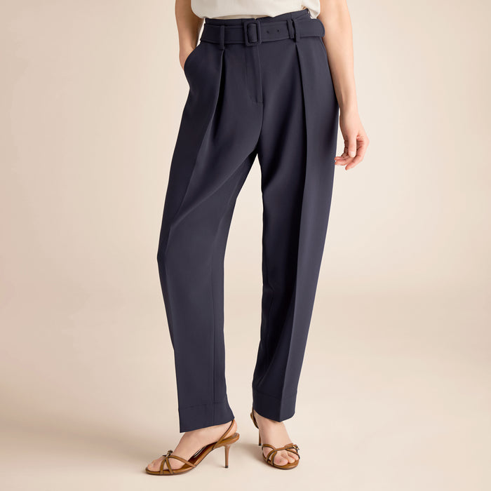 Cayen Belted Tapered Trouser