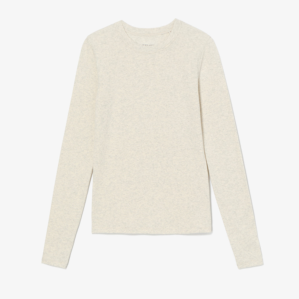 Beige sweater on a white background