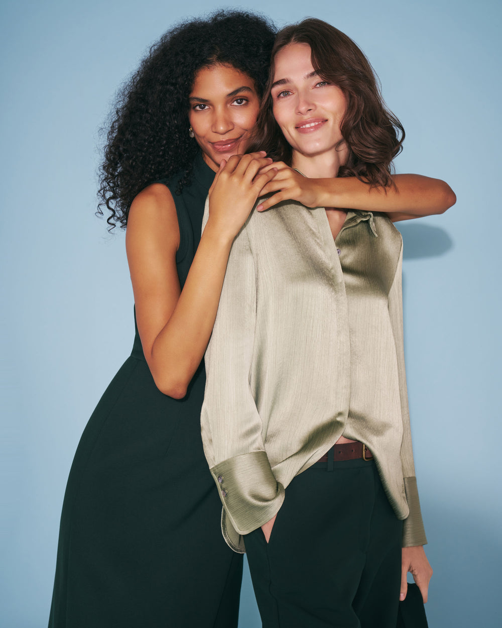 Tatum Button-Down Shirt, Light Sage, image 7 of 8