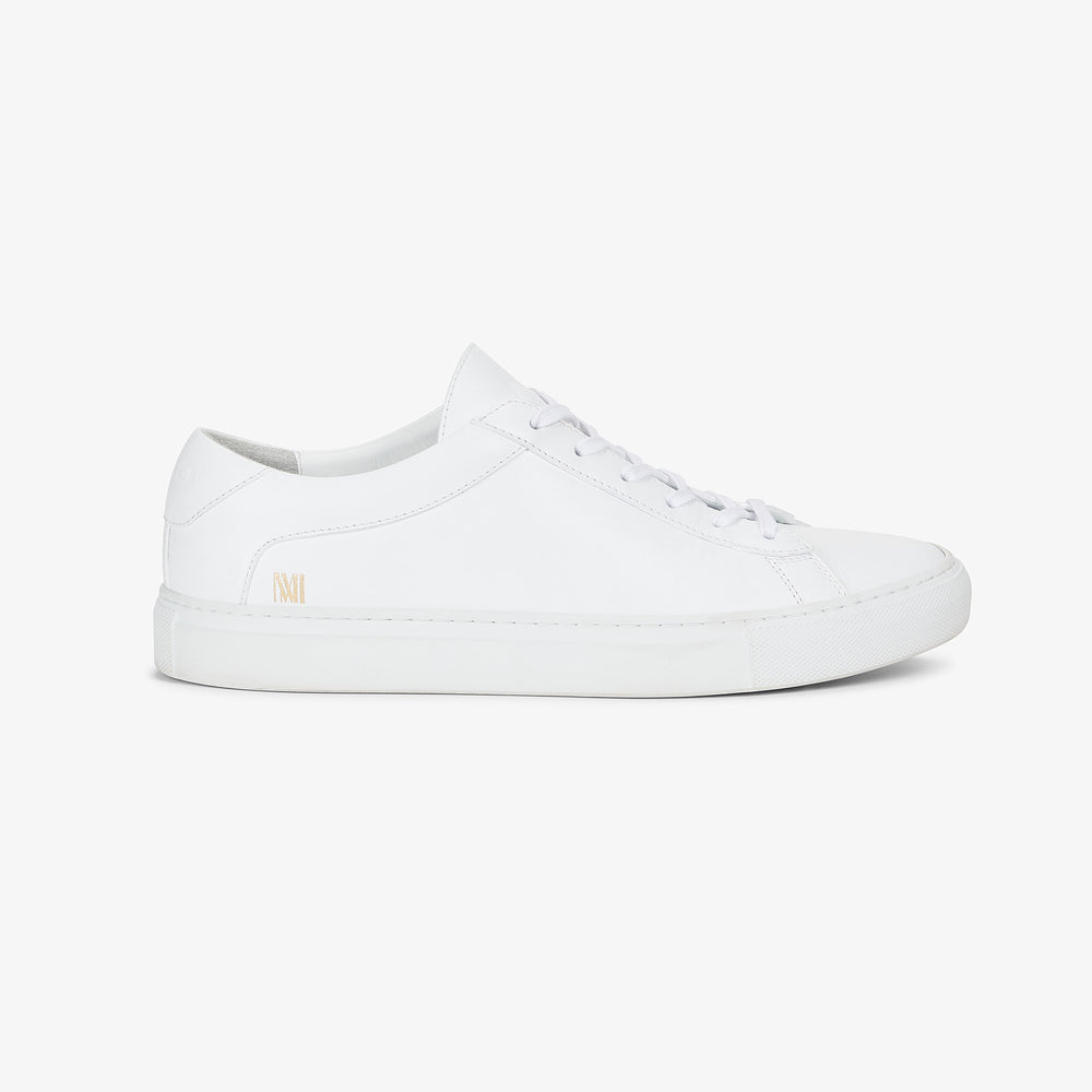 packshot image of M.M.LaFleur x Koio Capri Low-Top SneakersāLeather in white