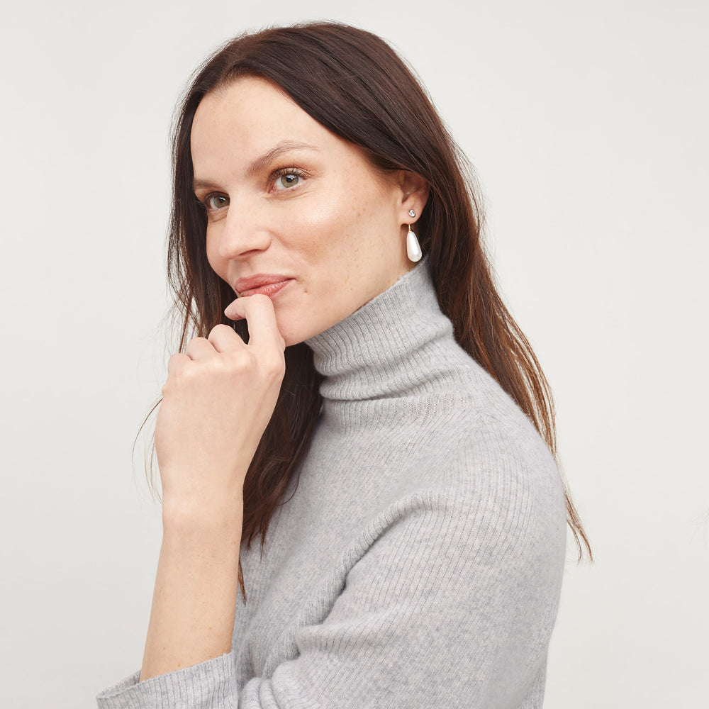 McKenzie Sweater, Light Heather Gray, image 9 of 10