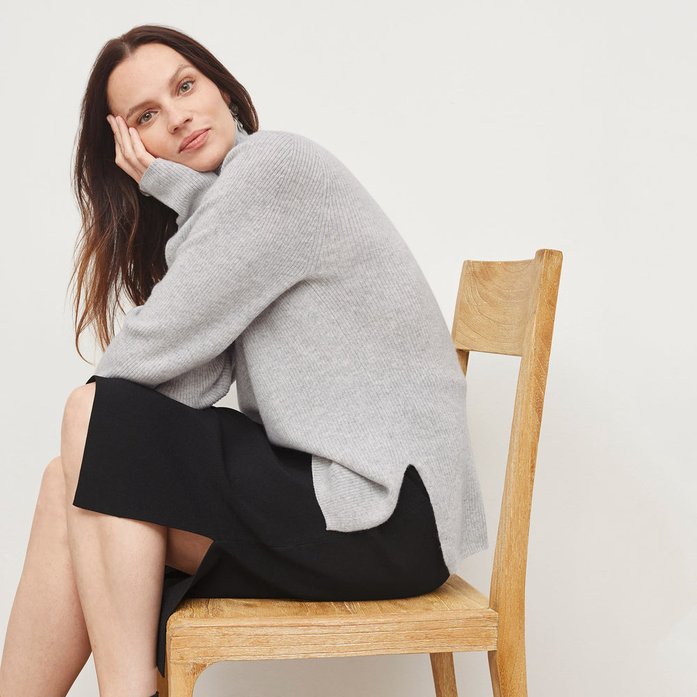 McKenzie Sweater, Light Heather Gray, image 2 of 10
