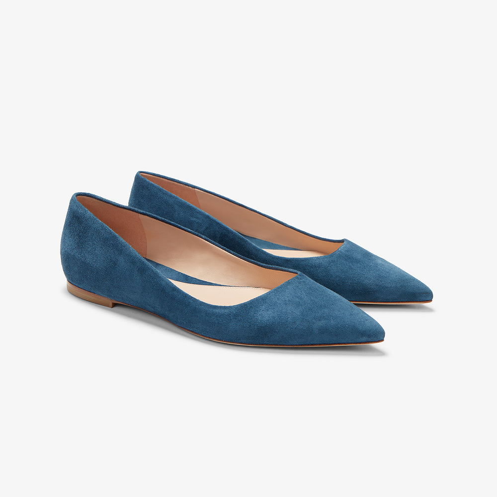 Packshot image of the Rowan Flat - Suede in Midnight Slate