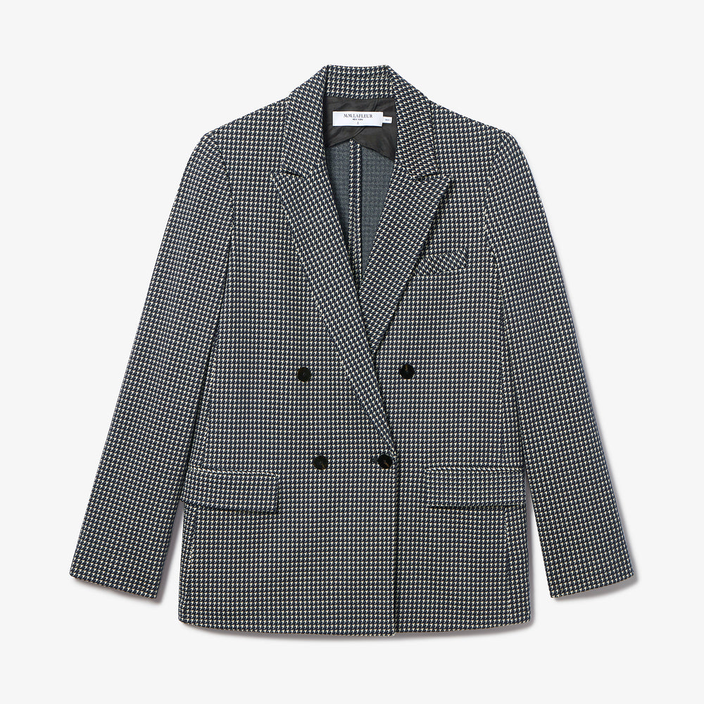 Packshot image of the ohara blazer in black and white