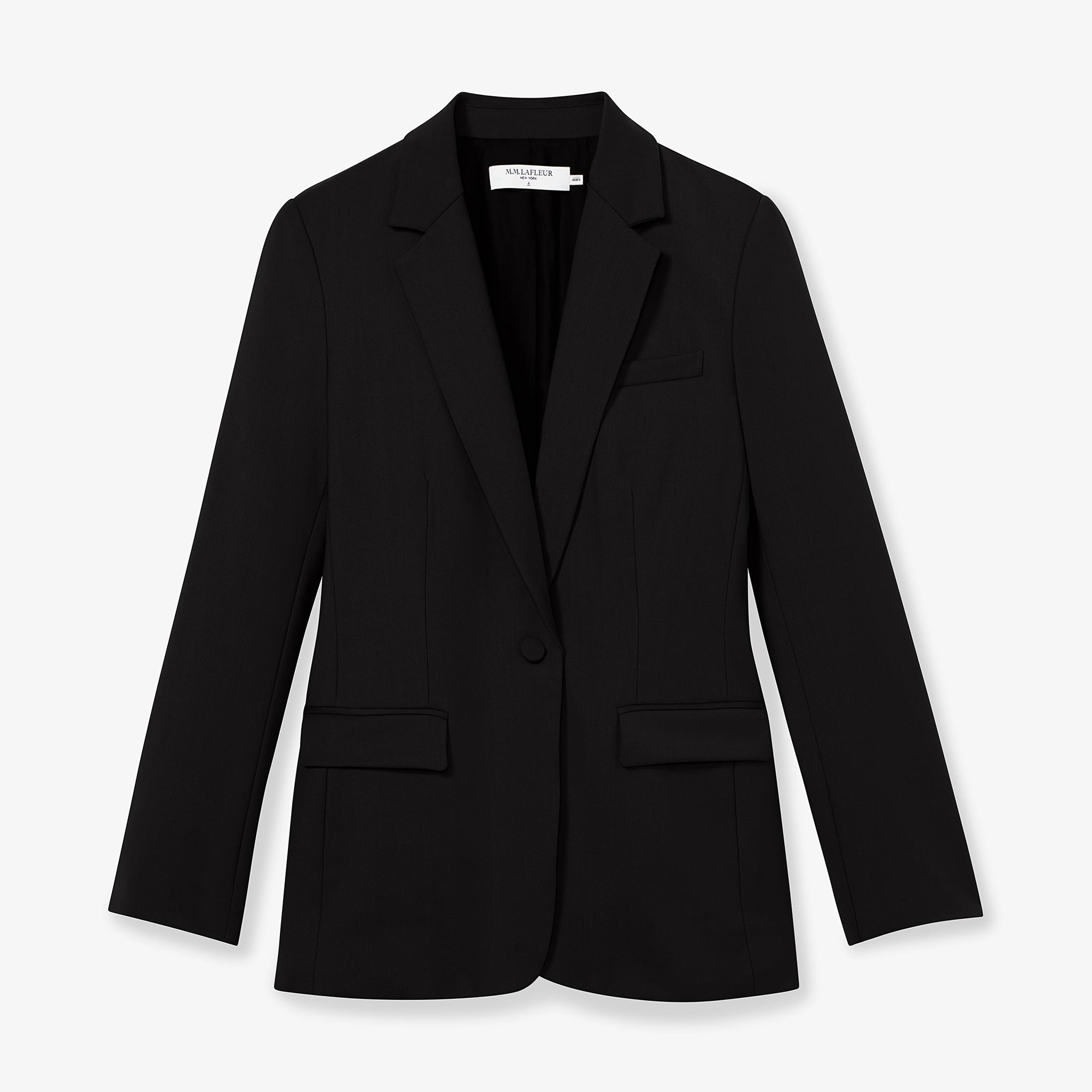 Packshot image of the Yiyan Blazer in Black
