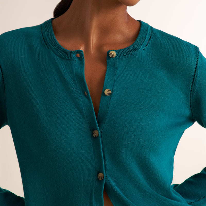 Mel Pointelle Cardigan