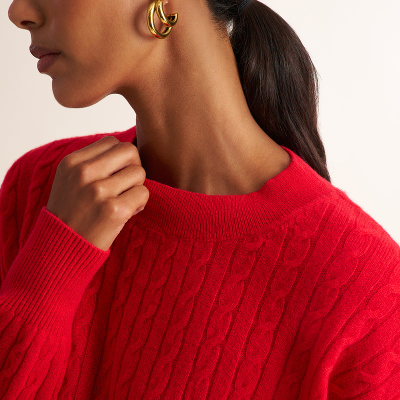 Giselle Cable Sweater