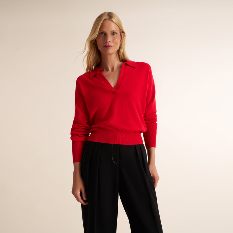 Leo V-Neck Sweater
