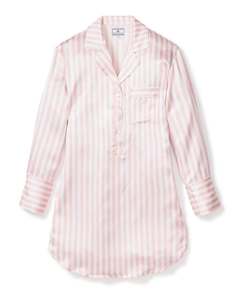 Petite Plume Silk Nightshirt