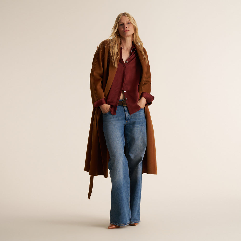Tatum Button-Down Shirt, Redwood, image 9 of 15