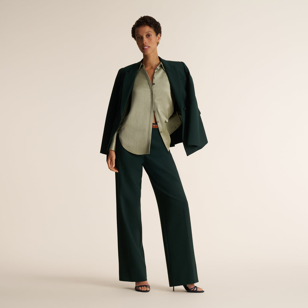 Tatum Button-Down Shirt, Light Sage, image 3 of 8