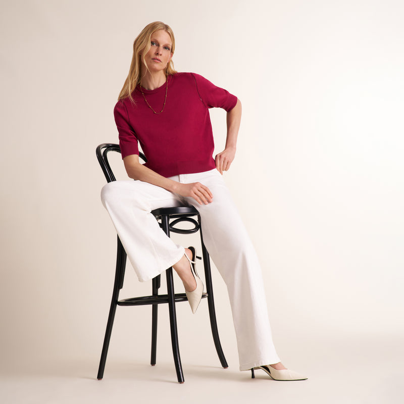 Iroha Button Back Top