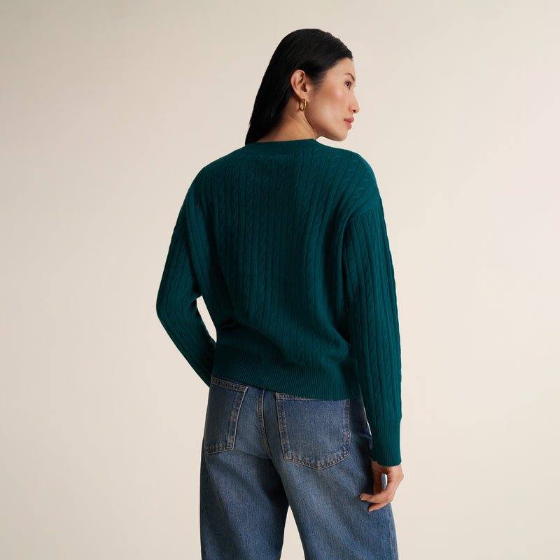 Giselle "Something's Gotta Give" Cable Sweater