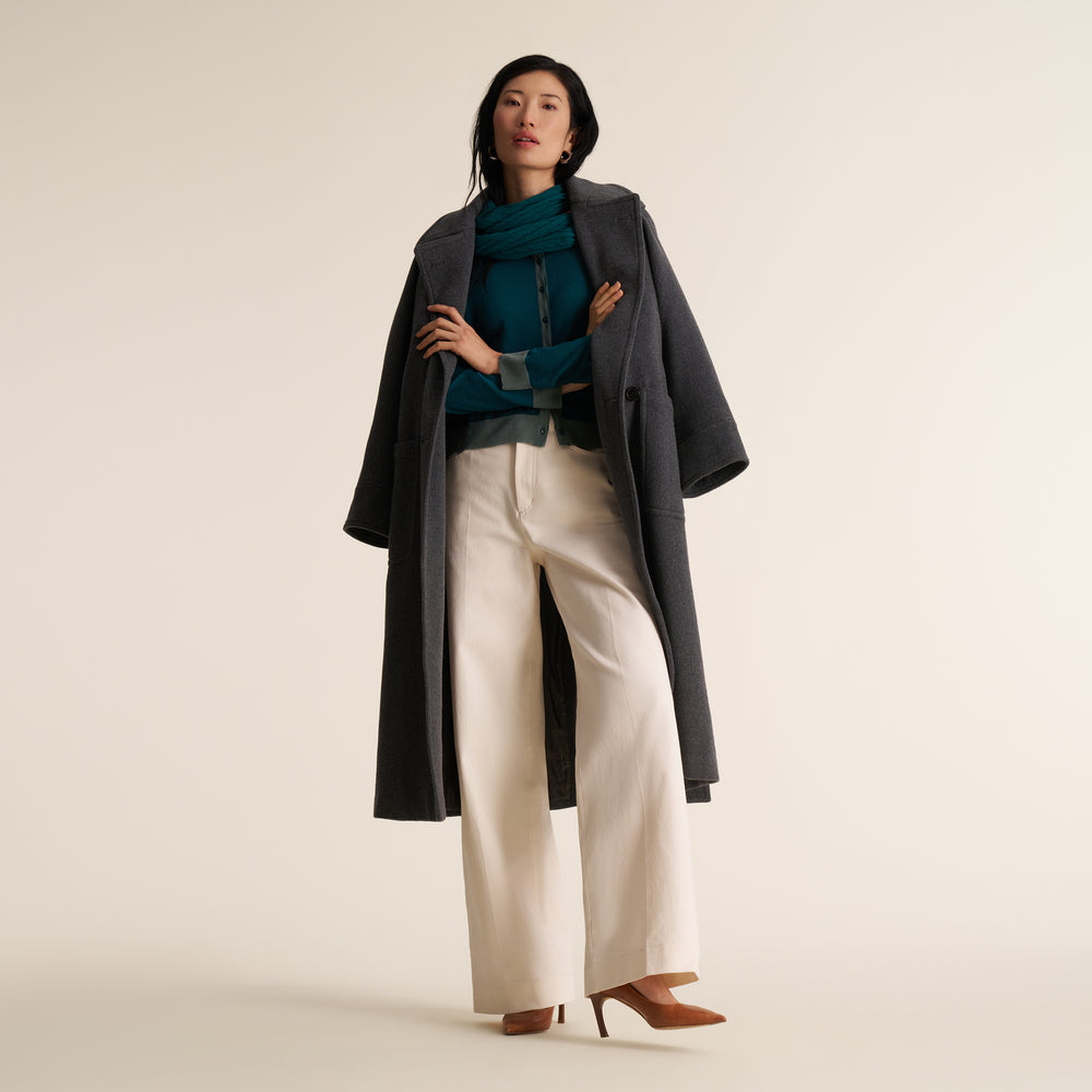 Clementine Cardigan, Deep Peacock, image 7 of 8
