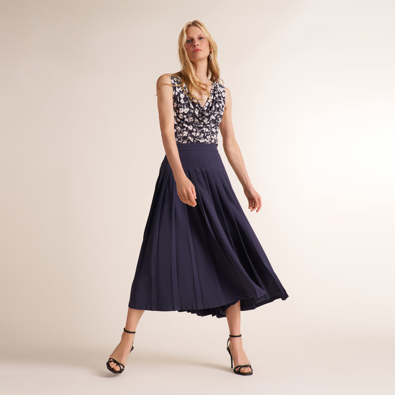 Plaka Pleated Skirt