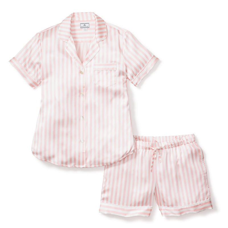 Petite Plume Silk Pajama Short Set