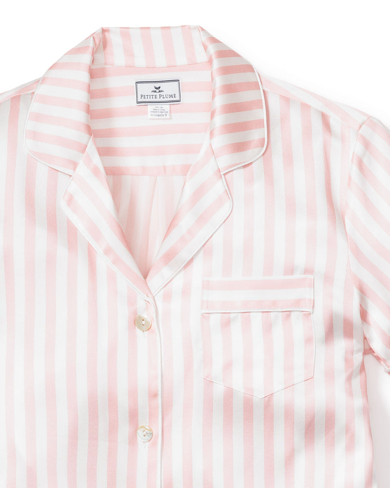 Petite Plume Silk Pajama Short Set