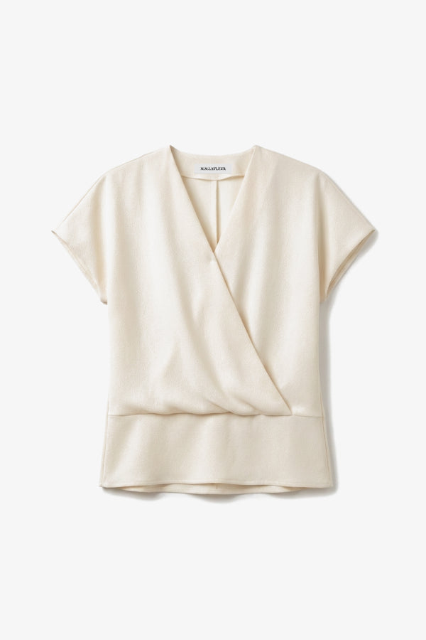 Antonia Faux Wrap Top
