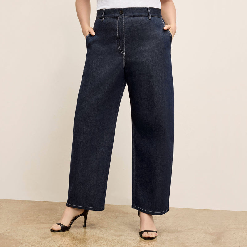 Bari Barrel-Leg Jean