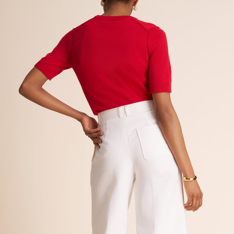 Becca Pointelle Tee