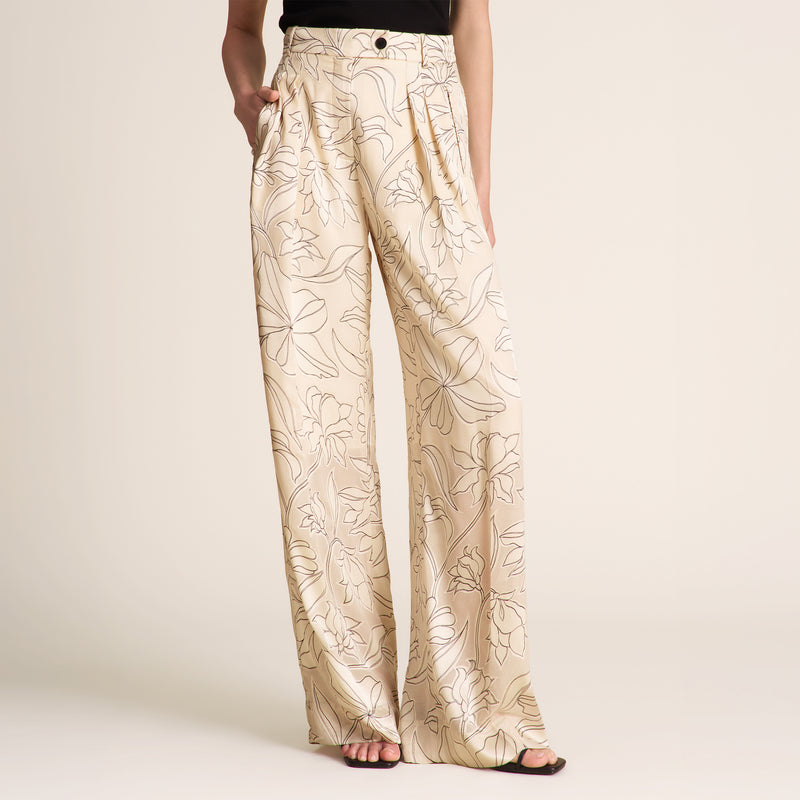 Bia Pleated Trouser