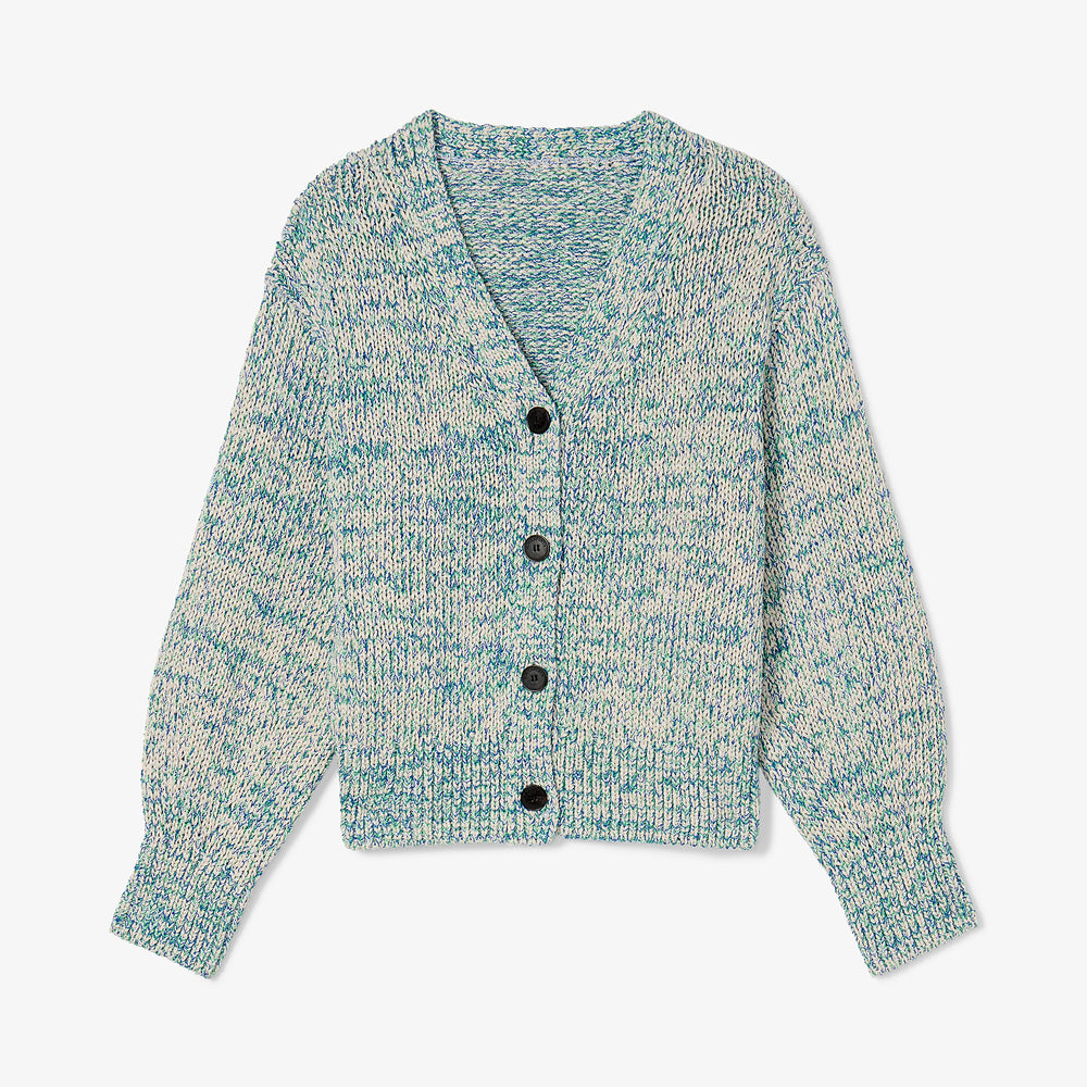 packshot image of the dakota sweater in multi