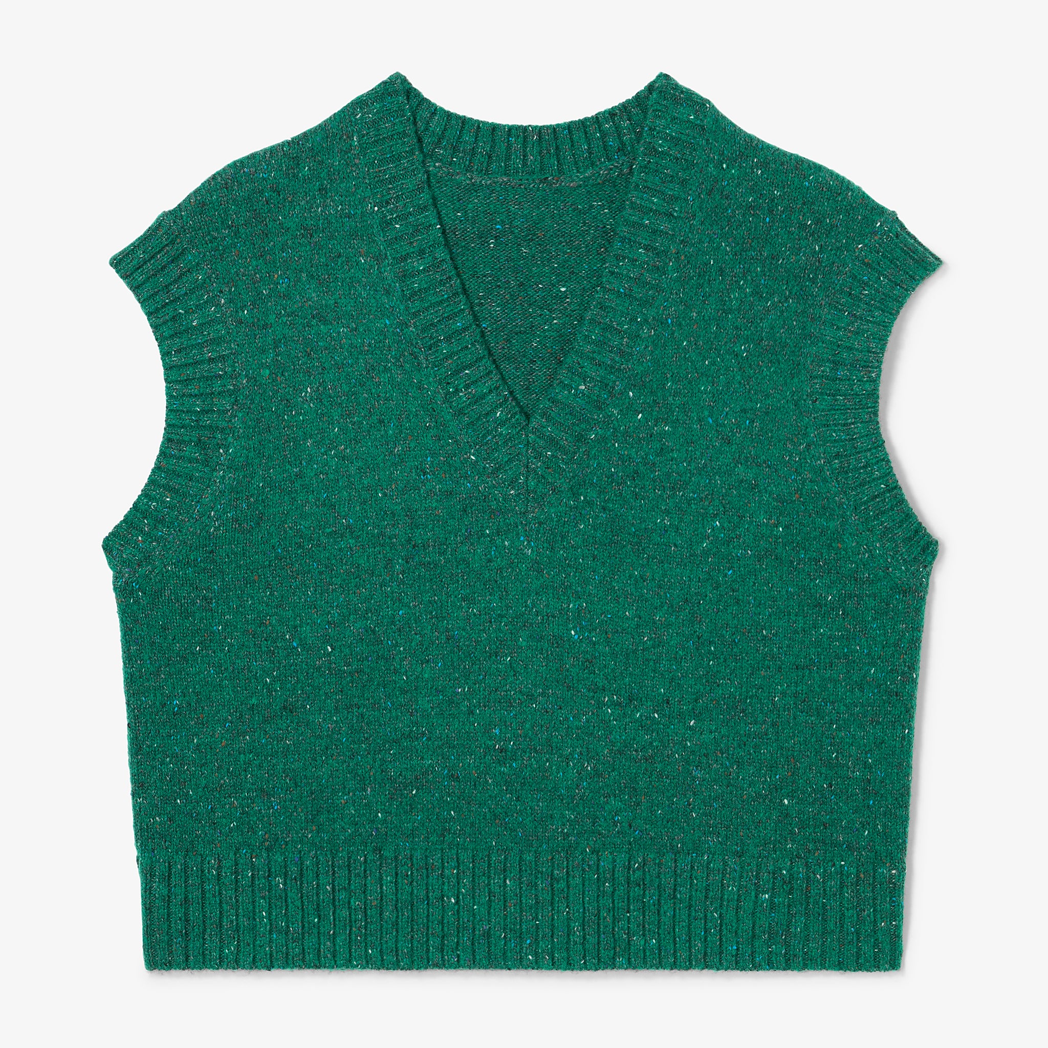 Green Sweater Vest 