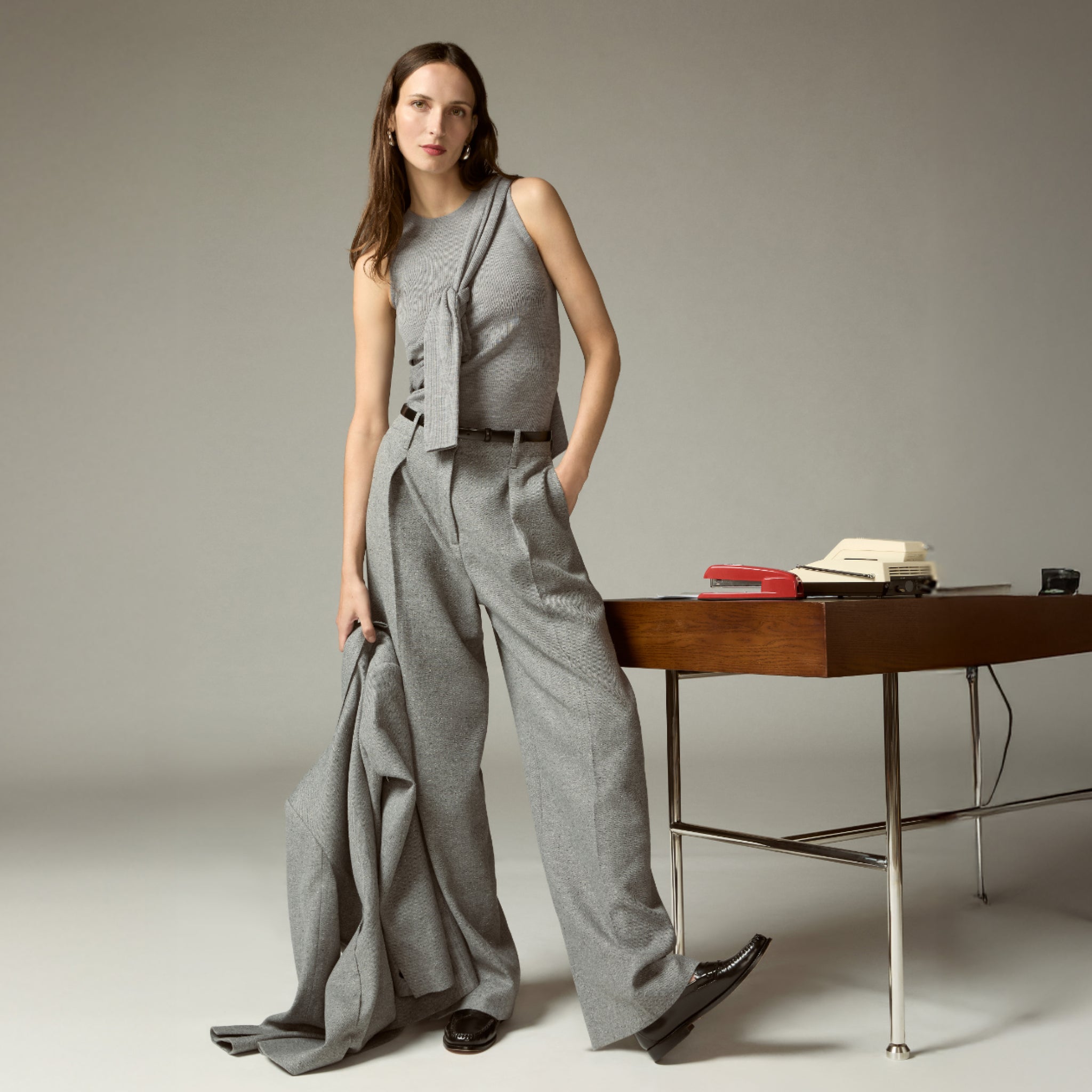 image of a woman wearing the zuri pant