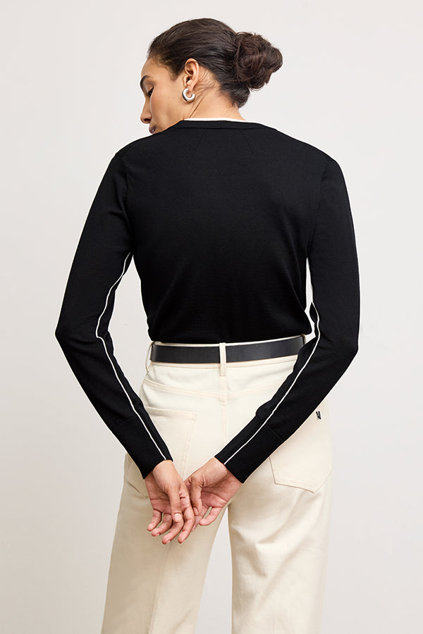 Kit Contrast Sweater