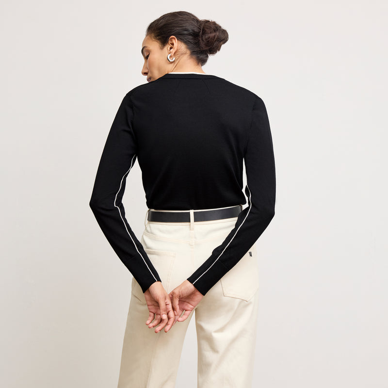 Kit Contrast Sweater