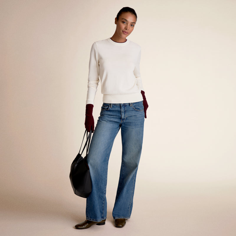 Kit Contrast Sweater