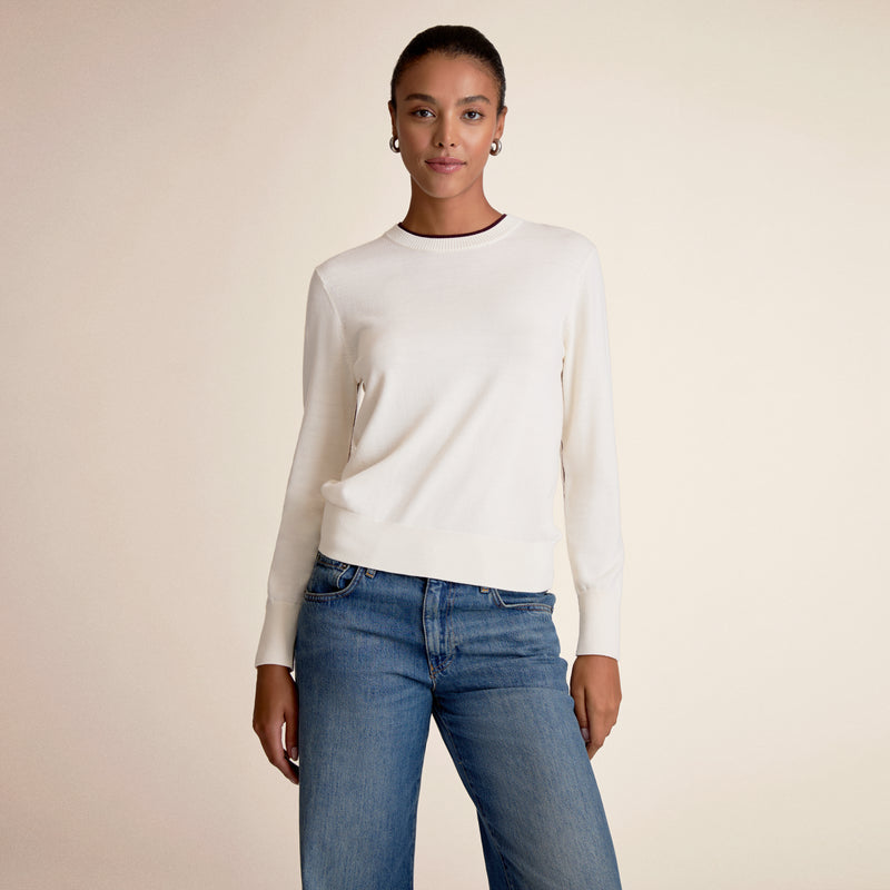 Kit Contrast Sweater