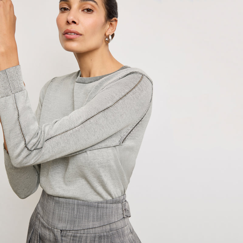 Larissa Pointelle Sweater