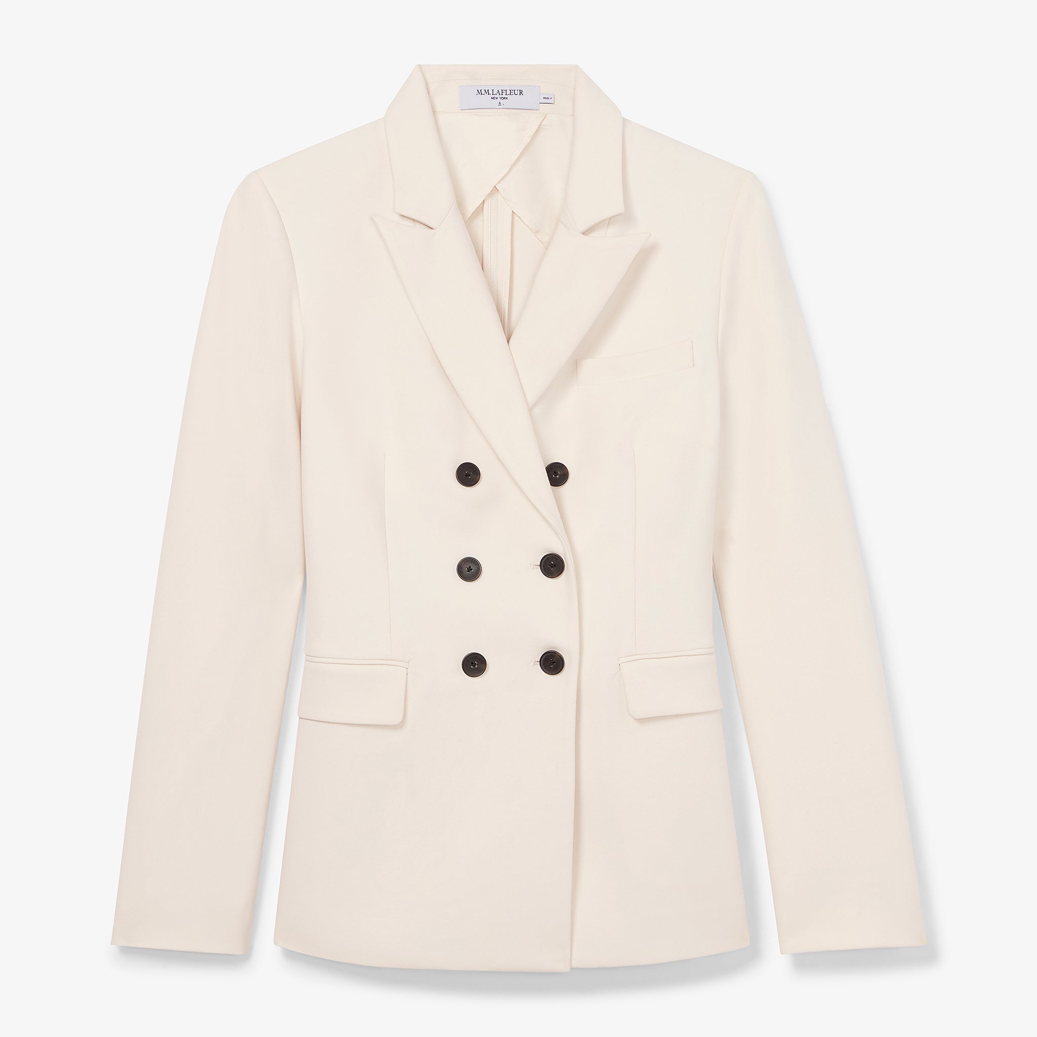 packshot image of the kati jacket in ivory