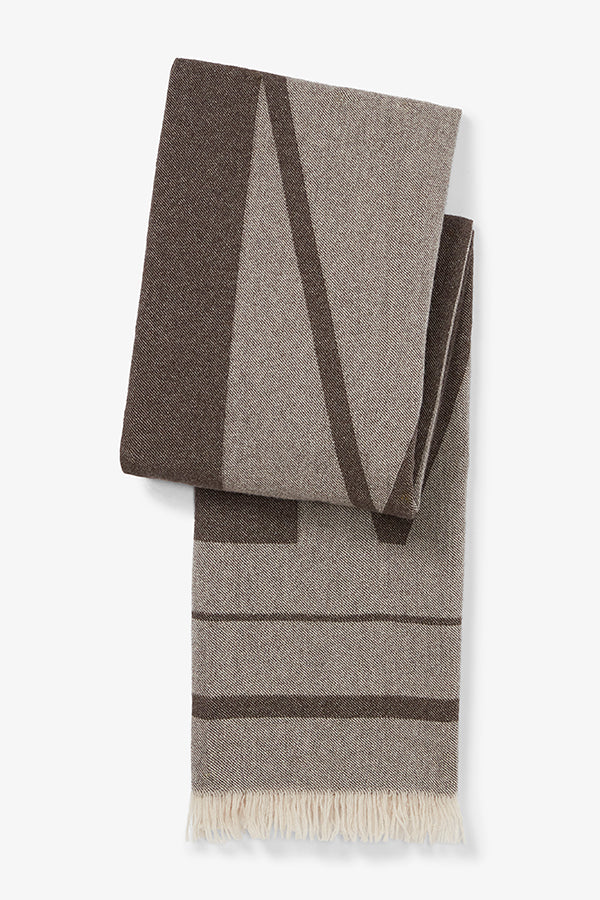 M.M. Monogram Blanket
