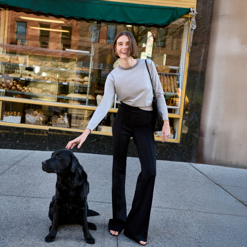 Larissa Pointelle Sweater