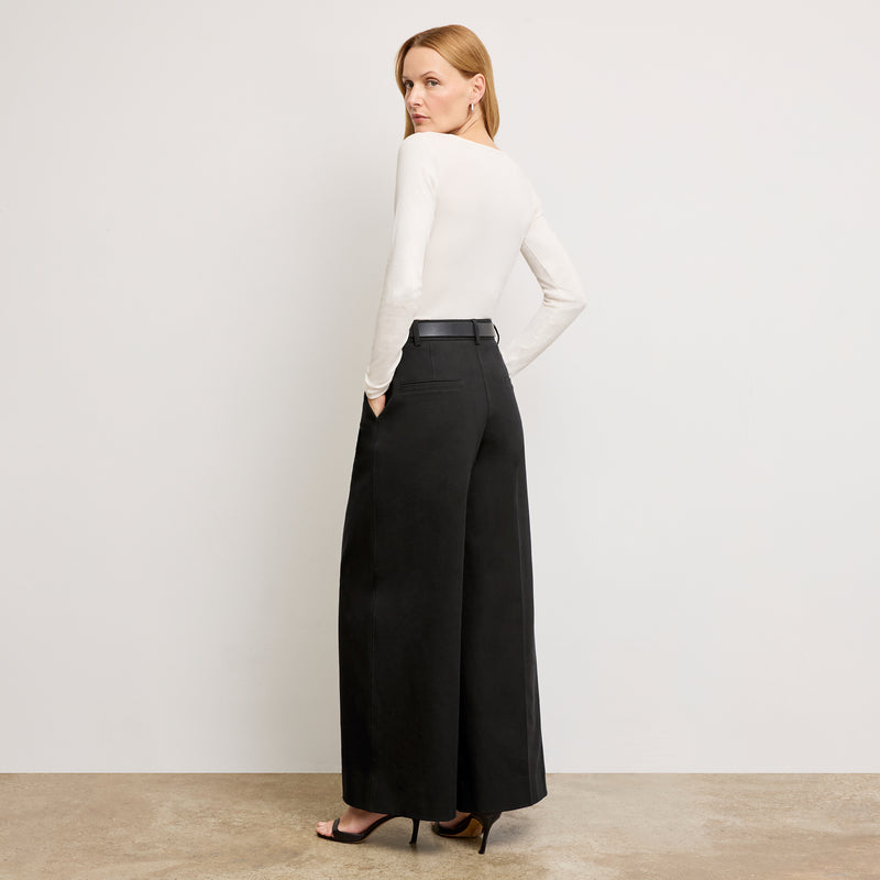 Harrison Wide Pleated Jean