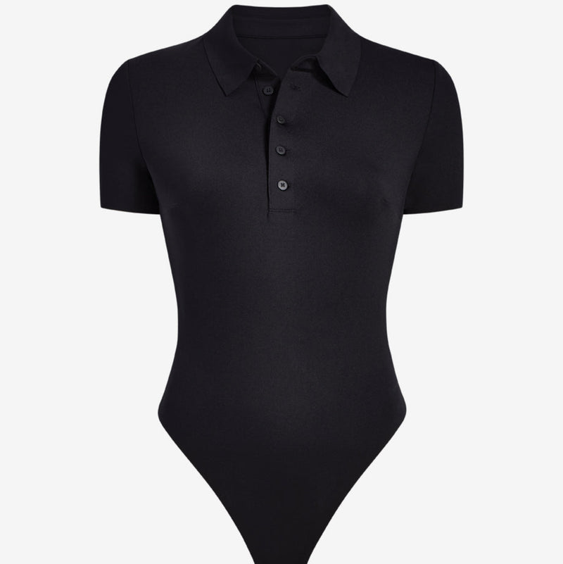 Commando® Neoprene Polo Bodysuit