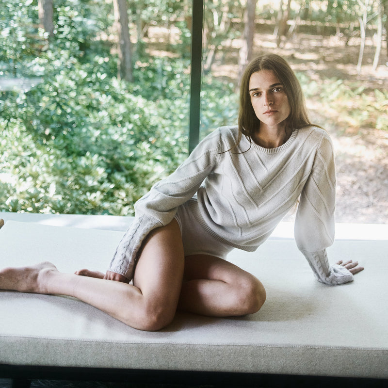 Nonchi Cashmere Skog Sweater