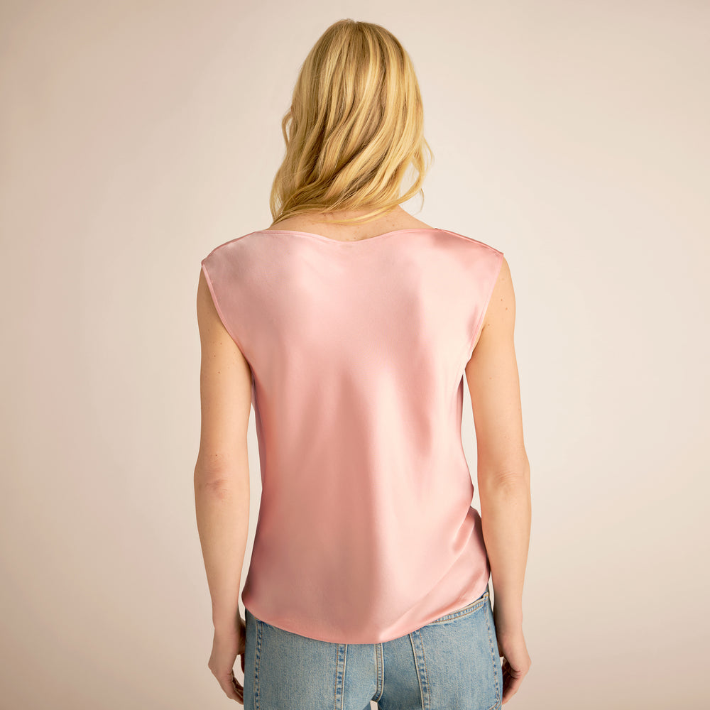 Nora Effortless Blouse, Petal Pink, image 2 of 4