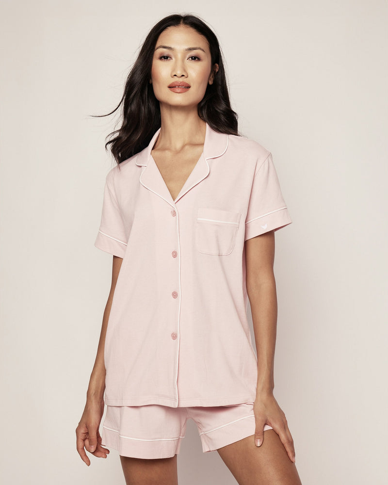 Petite Plume Pima Short Sleeve Short Set