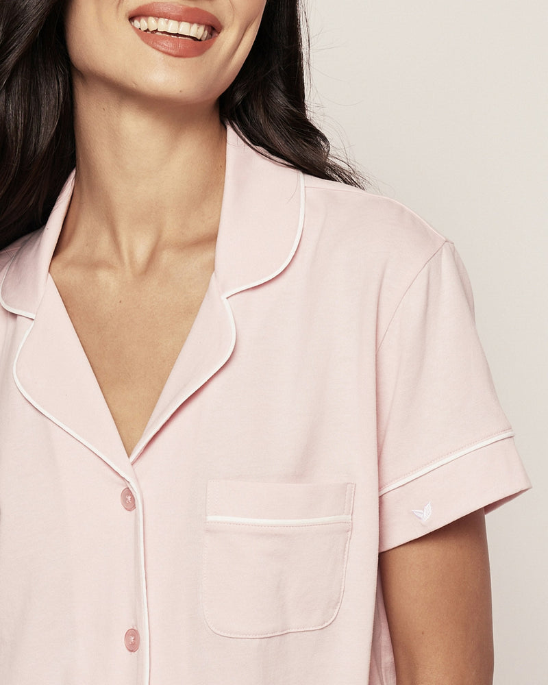 Petite Plume Pima Short Sleeve Short Set