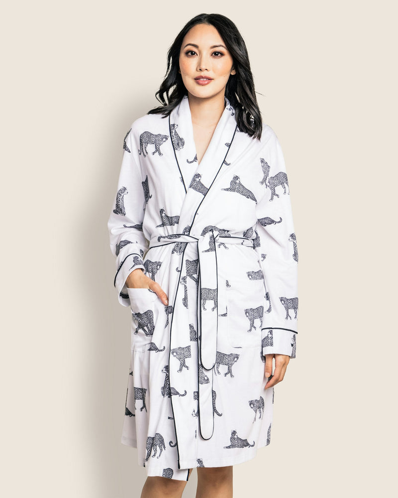 Petite Plume Pima Robe in Panthère de Paris