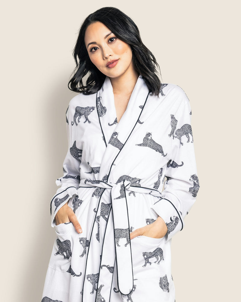 Petite Plume Pima Robe in Panthère de Paris