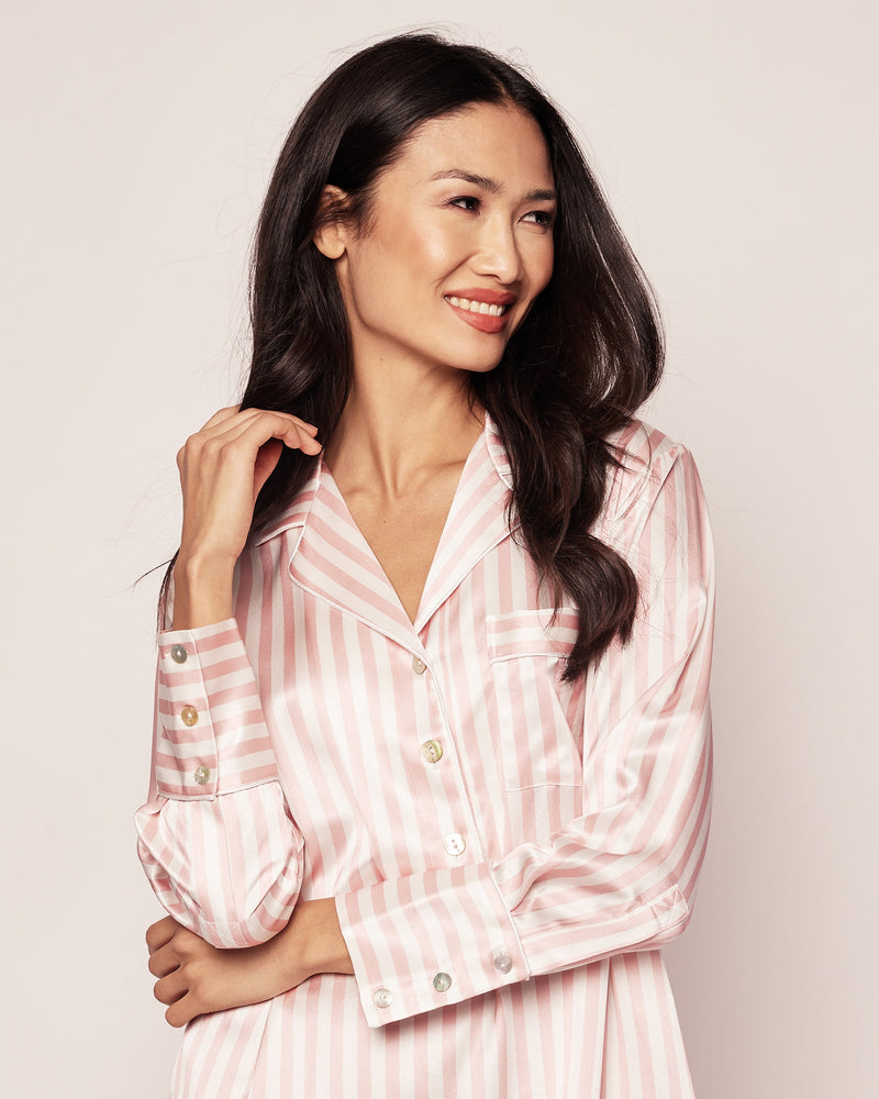 Petite Plume Silk Nightshirt