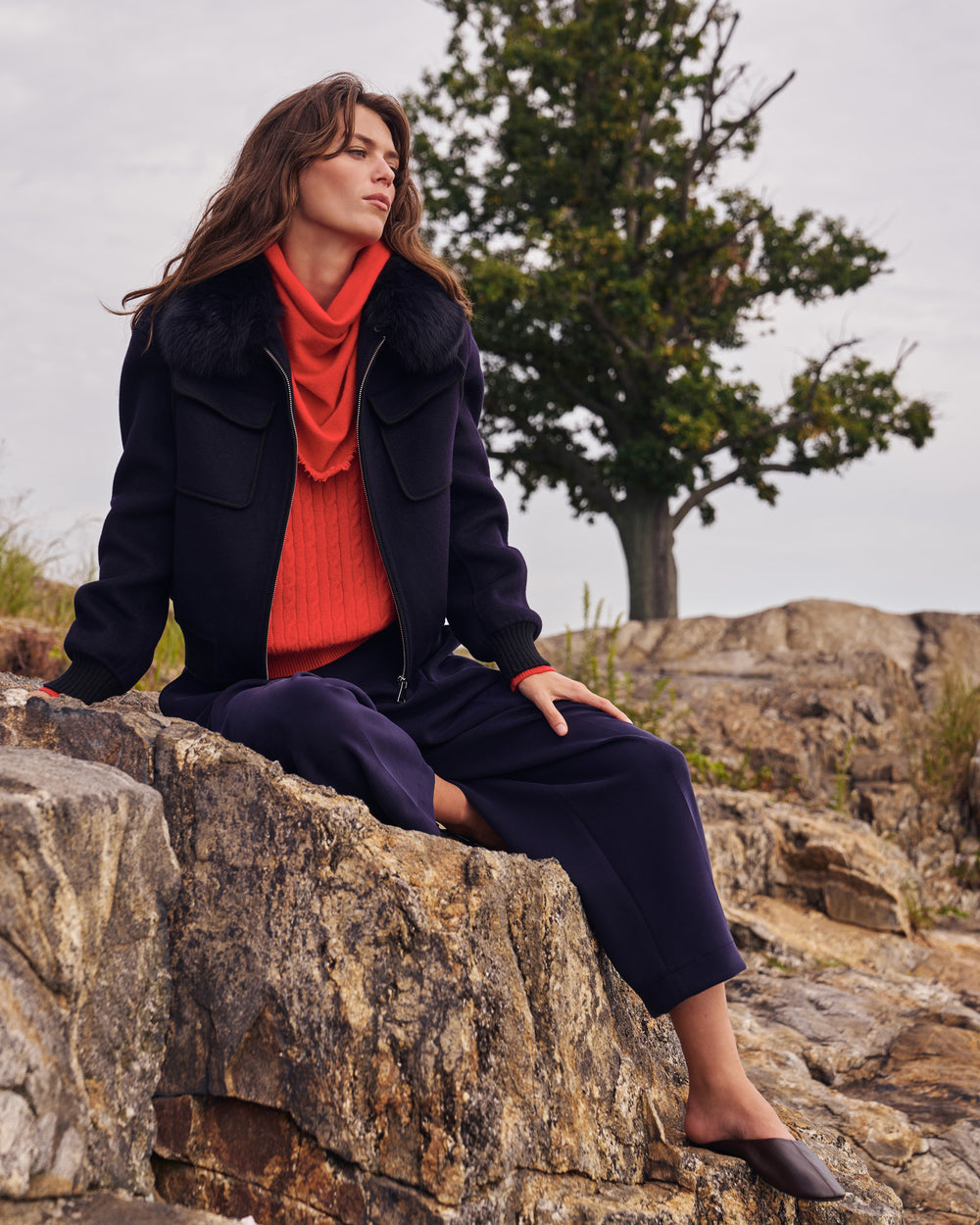 Bala Barrel Pant - OrigamiPlush :: Navy