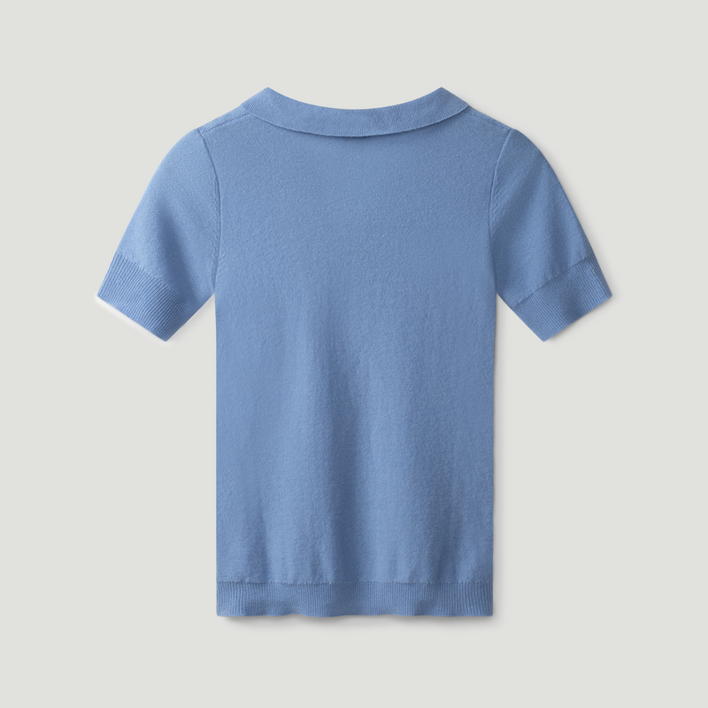 Nonchi Cashmere Racquet Polo